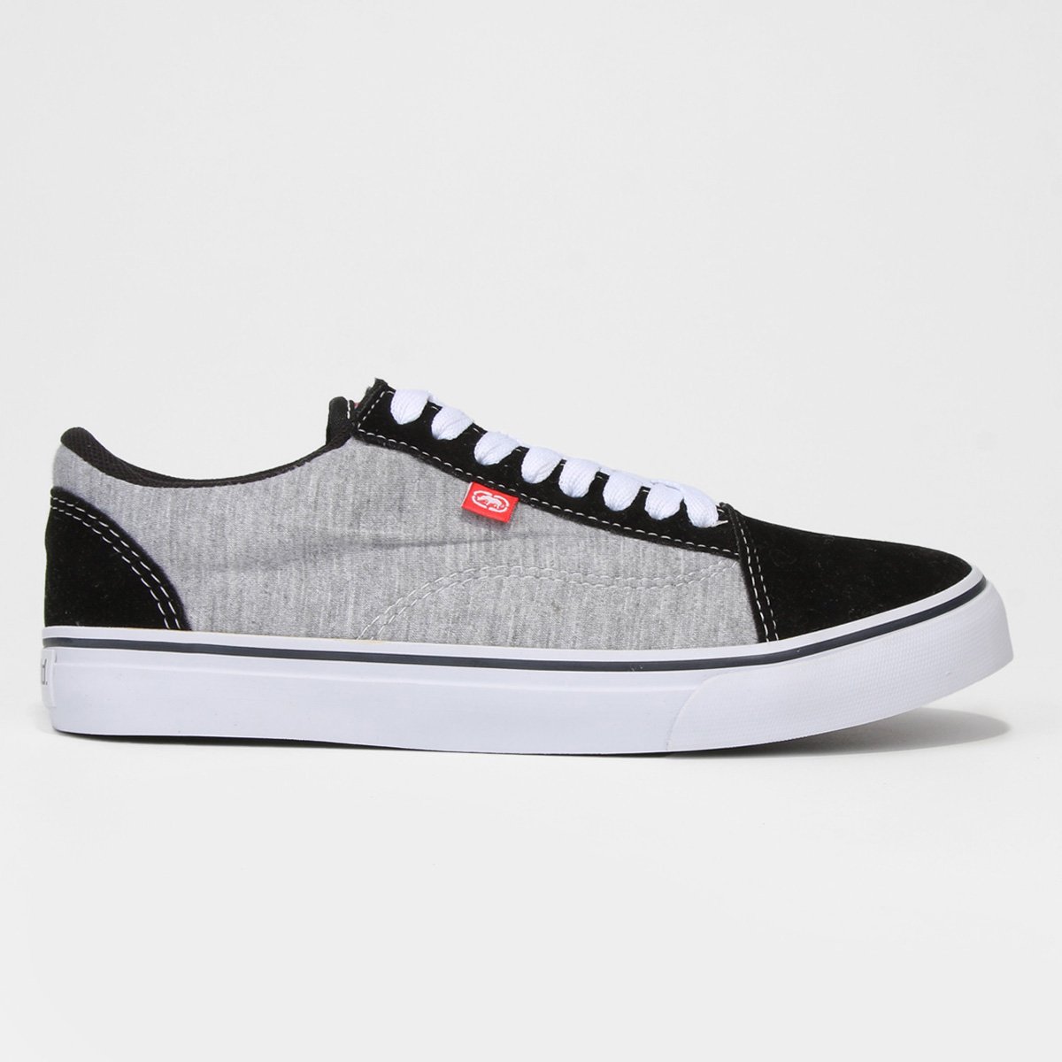 Tênis Infantil Ecko Classic Basic - Preto+Cinza Menor preço em Tênis Infantil Ecko Classic Basic - Preto+Cinza