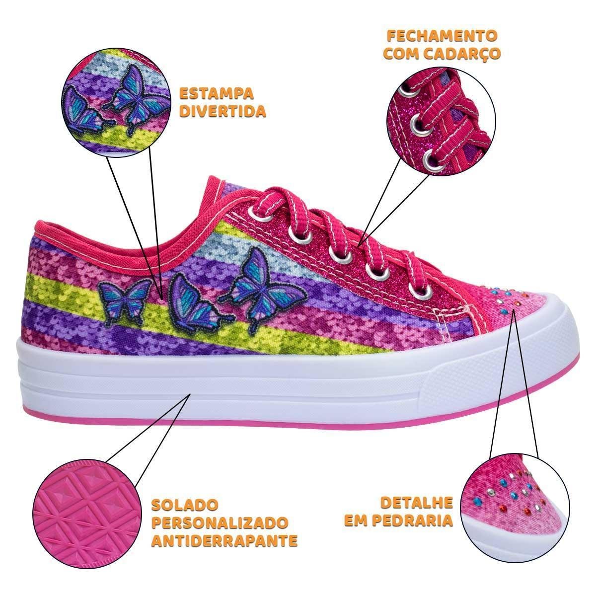 Infantil Tenis Cano MÃ©dio Feminino Infantil All Star Cano MÃ©dio