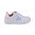 Tênis infantil Feminino Bloompy Sintonia 5055-01 Cadarço Elástico - Branco