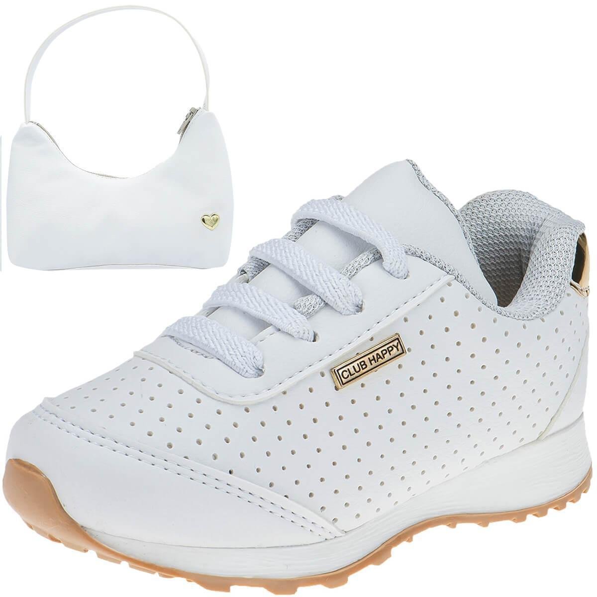 Tênis Infantil Feminino Club Happy Calçados Menor preço em Tênis Infantil Feminino Club Happy Calçados