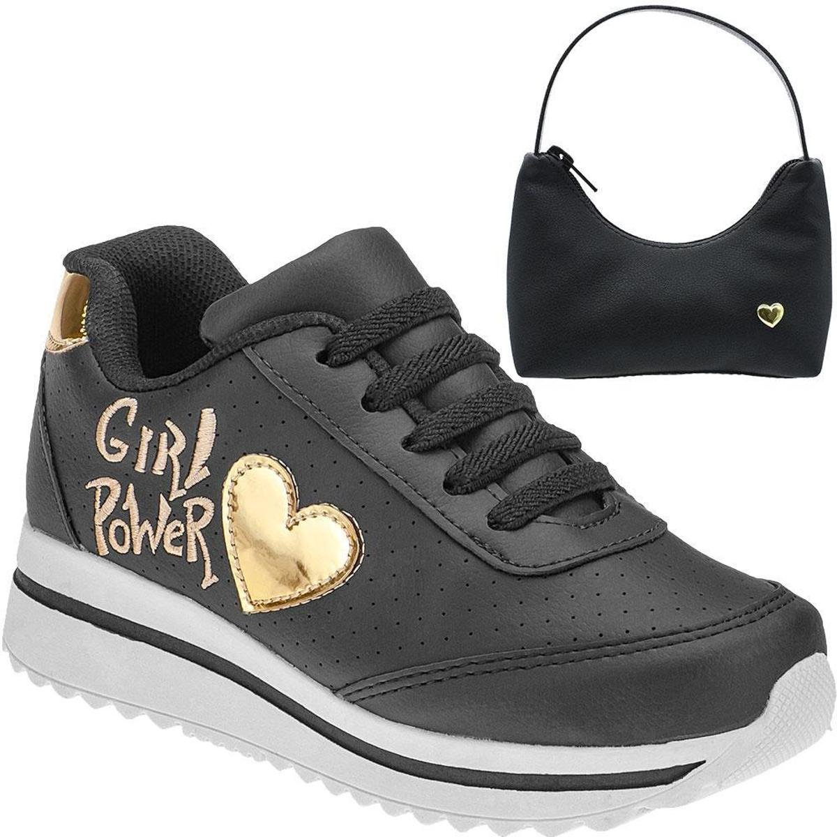 Tênis Infantil Feminino Com Bolsinha Club happy Menor preço em Tênis Infantil Feminino Com Bolsinha Club happy