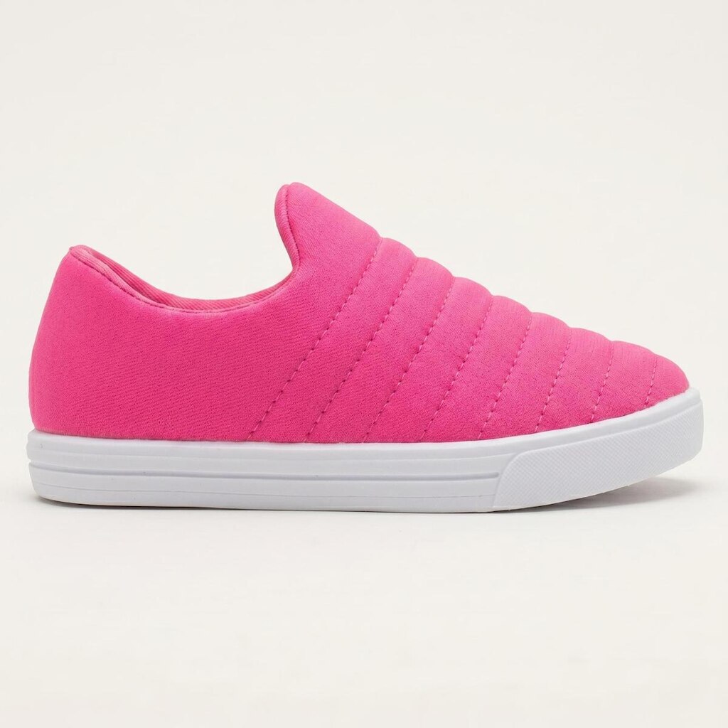 Tênis Infantil Feminino Slip On Casual