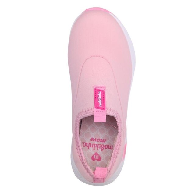 Tênis Infantil Feminino Slip On Running Molekinha 2545.100 - Marinho - 28