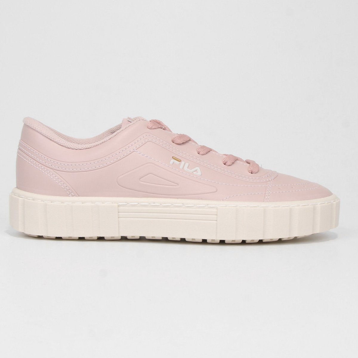 Tênis Infantil Fila Classic Court Feminino - Rose Gold Menor preço em Tênis Infantil Fila Classic Court Feminino - Rose Gold