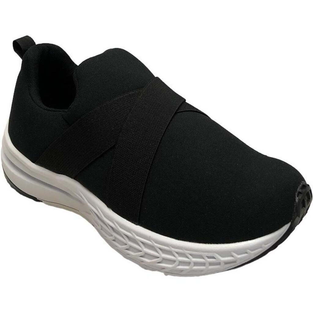 Tênis Infantil Gibizinho Slip On com Elástico Cruzado Leve e Prático