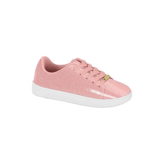 Tênis Infantil Glitter Verniz Molekinha ROSA 35 Zattini