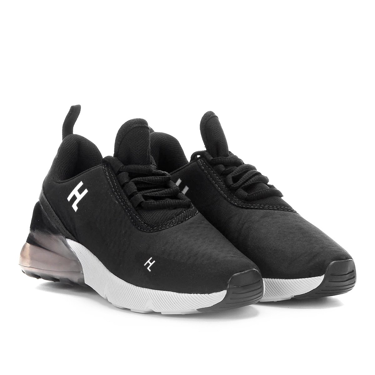 Tênis Infantil Happy Luck Bolha de Ar Masculino - Preto Menor preço em Tênis Infantil Happy Luck Bolha de Ar Masculino - Preto