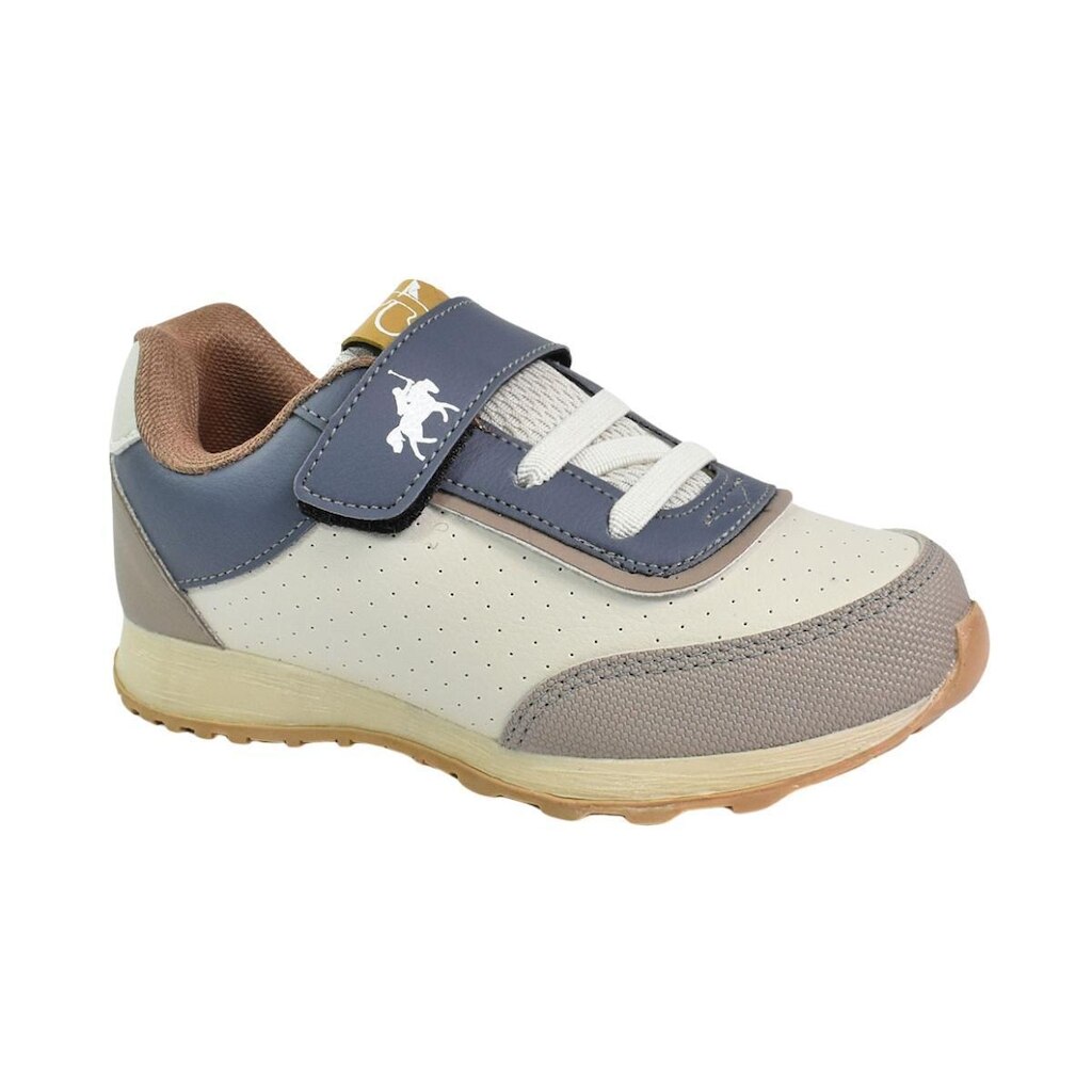 Tênis Infantil JET KIDS Casual Fit Bege Stone - 33