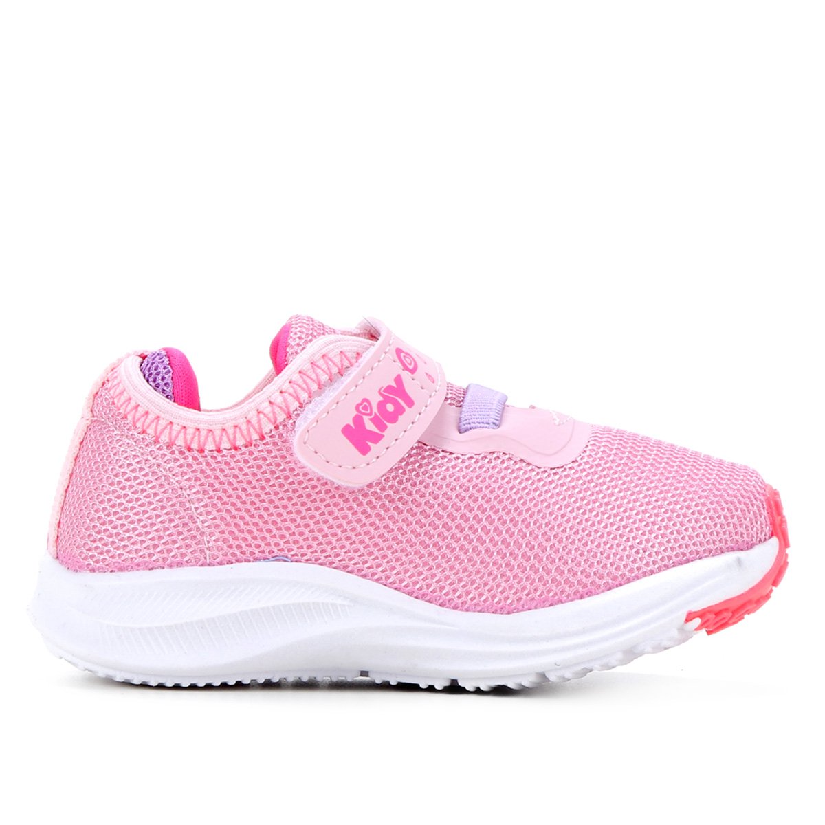 Tenis Infantil Kidy Energy Baby Respi-Tec Feminino - Rosa+Lilás | Zattini