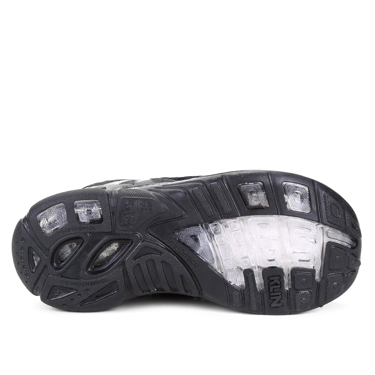 tenis com luzinha da klin