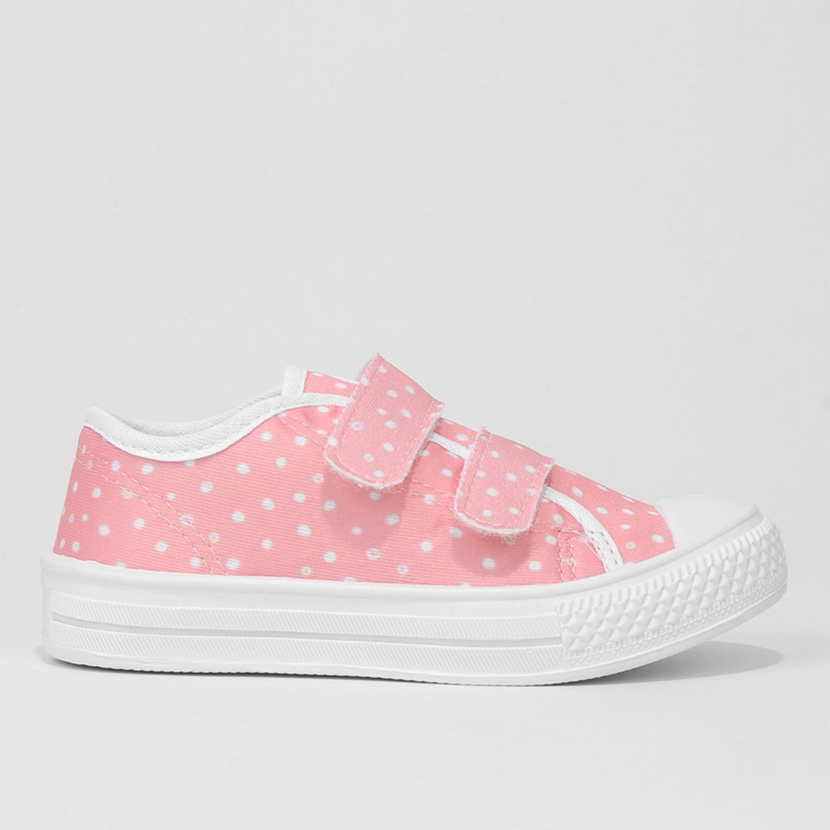 Tênis Infantil Kurz Cano Baixo Estampado Little Star II Menina - Rosa+Branco Menor preço em Tênis Infantil Kurz Cano Baixo Estampado Little Star II Menina - Rosa+Branco