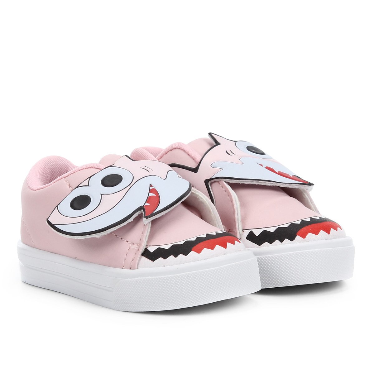 Tênis Infantil Kurz Coleção Fofinhos Masculino - Rosa Claro Menor preço em Tênis Infantil Kurz Coleção Fofinhos Masculino - Rosa Claro