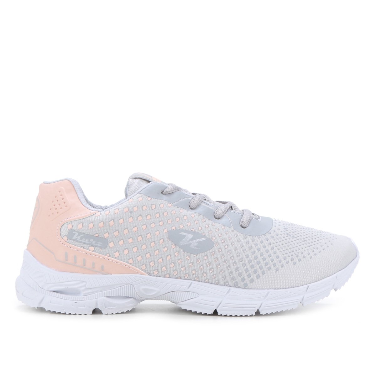 Tênis Infantil Kurz Jogger Masculino - Cinza+Rosa é ruim? Tênis Infantil Kurz Jogger Masculino - Cinza+Rosa é boa?