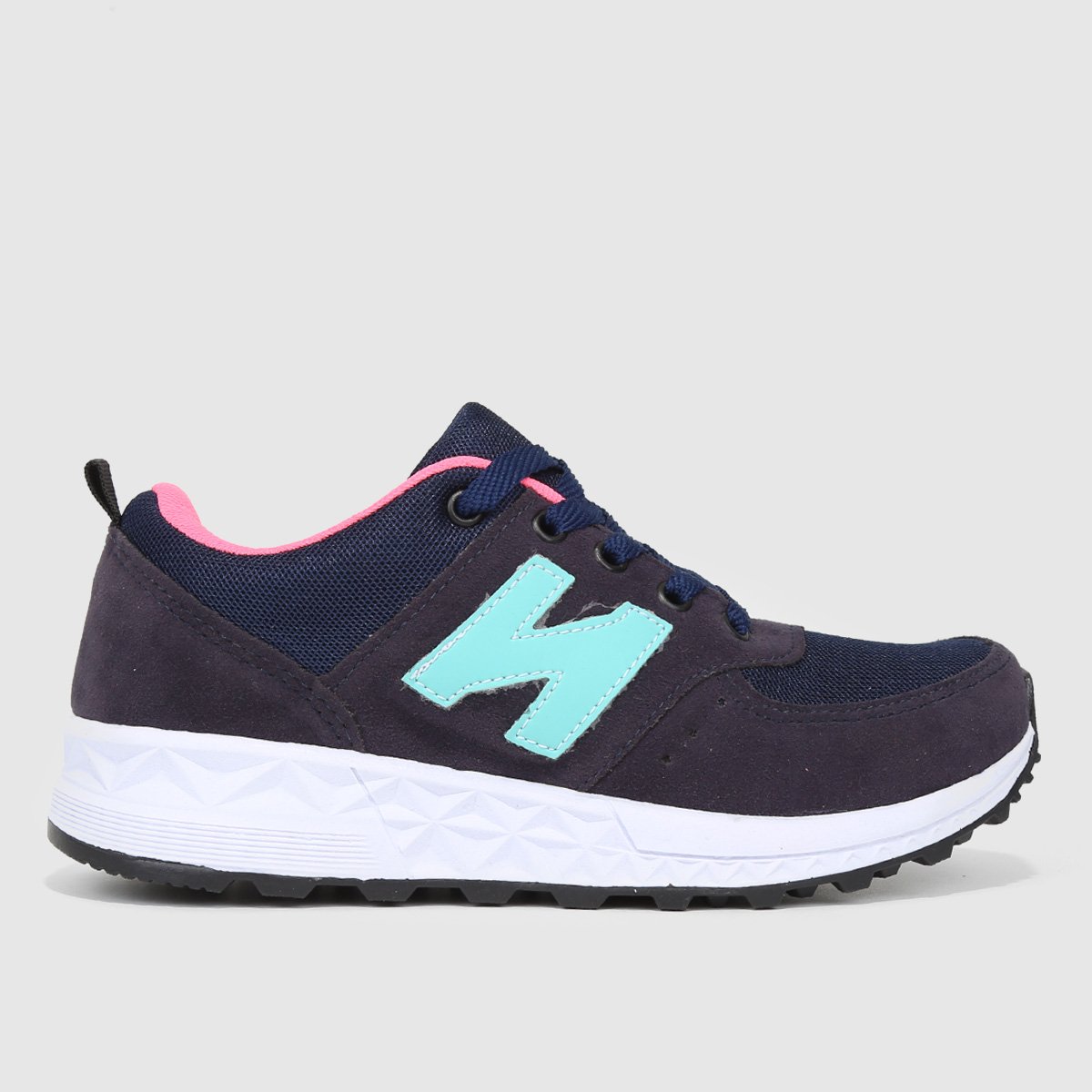 Tênis Infantil Kurz Recortes Menino - Marinho+Verde Menor preço em Tênis Infantil Kurz Recortes Menino - Marinho+Verde