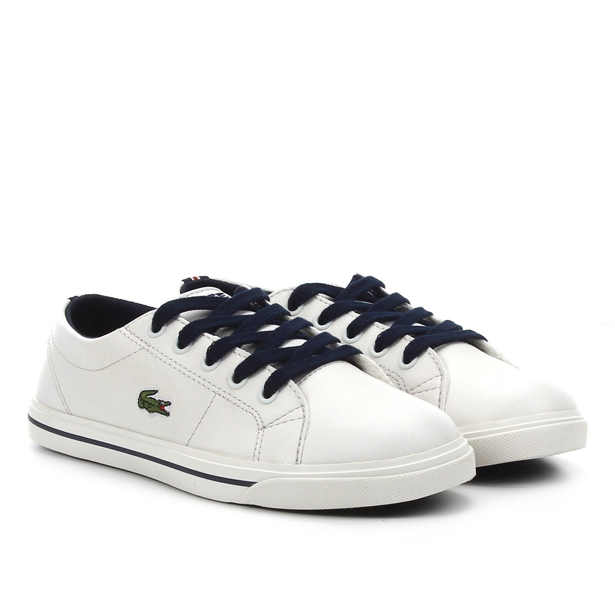 Tênis Infantil Lacoste Sportwear Masculino - Off White é ruim? Tênis Infantil Lacoste Sportwear Masculino - Off White é boa?
