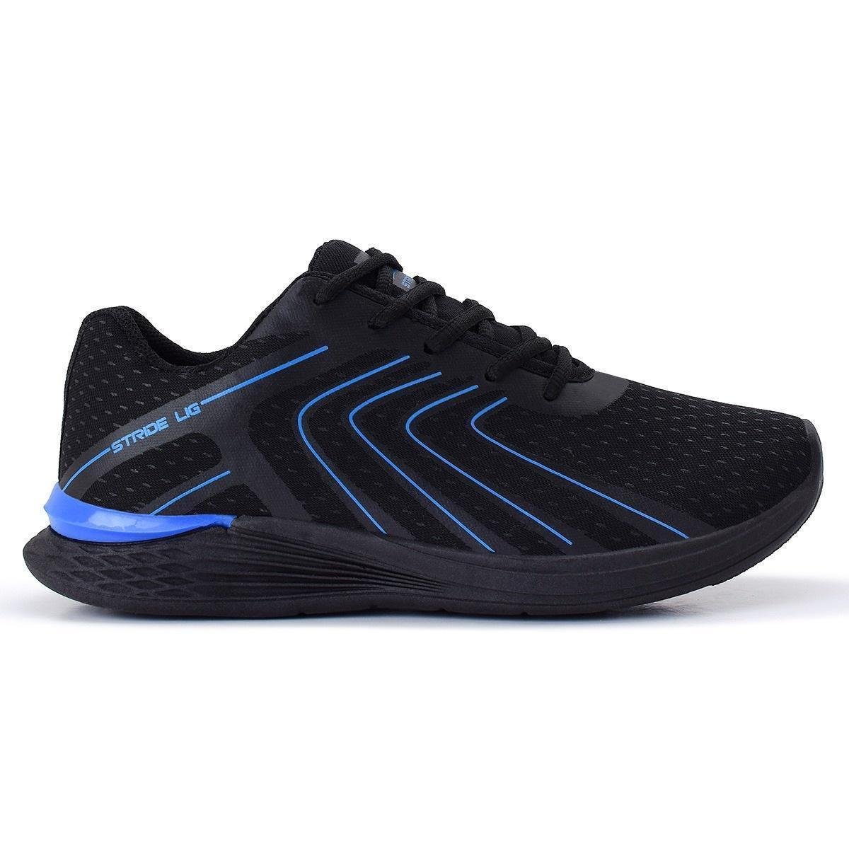 Tênis Infantil Masculino Confortável Leve Respirável Stride Flex Fit Max Lig Shoes Preto Menor preço em Tênis Infantil Masculino Confortável Leve Respirável Stride Flex Fit Max Lig Shoes Preto