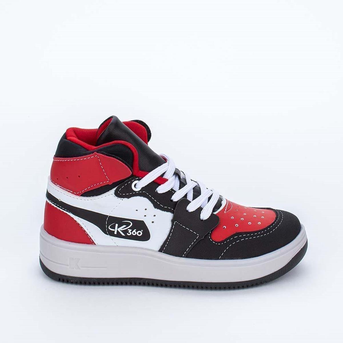 Tênis Infantil Masculino Kidy Cano Alto Urbano Az Menor preço em Tênis Infantil Masculino Kidy Cano Alto Urbano Az