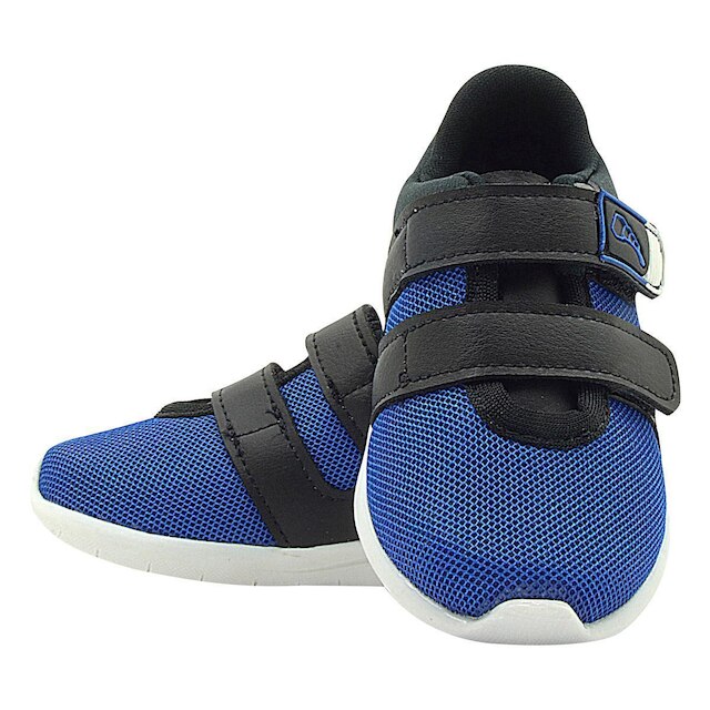 Tênis Infantil Masculino Pé com Pé Calce Fácil Azul Menino