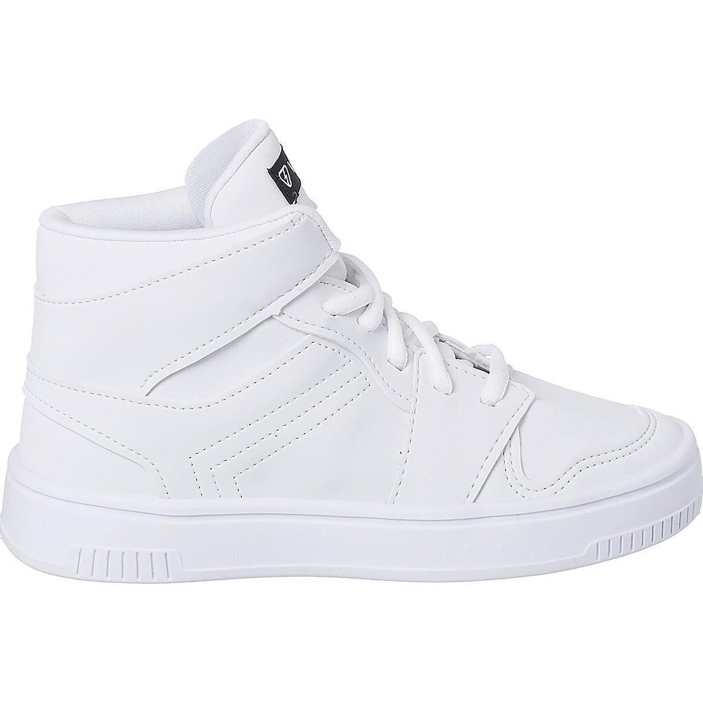 Tênis Infantil Masculino Pé com Pé Cano Alto Fly Cano Alto Botinha Branco