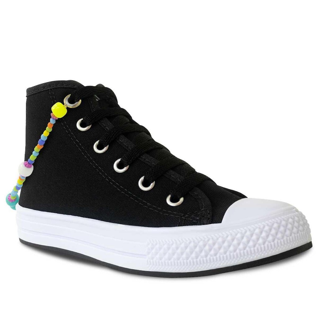Tênis Infantil Menina 20ao34 Cano Alto com Pulseira 11.136