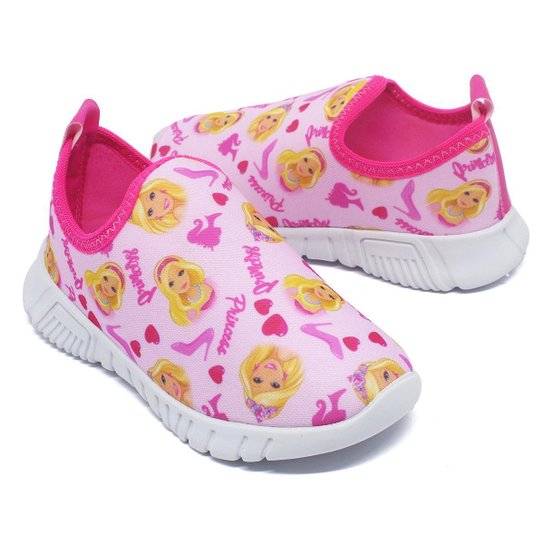 Tenis Infantil Menina Barbie