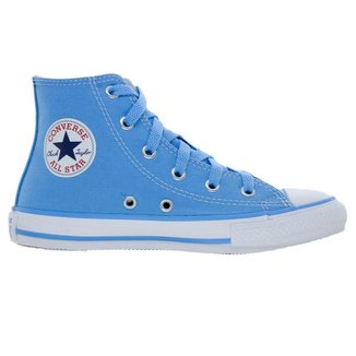 Tênis Infantil Menina Cano Alto Converse Stitch CK12980001 Azul
