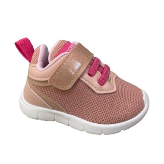 Tenis Infantil Menina Casual Jogging Running Pé Com Pé 10119