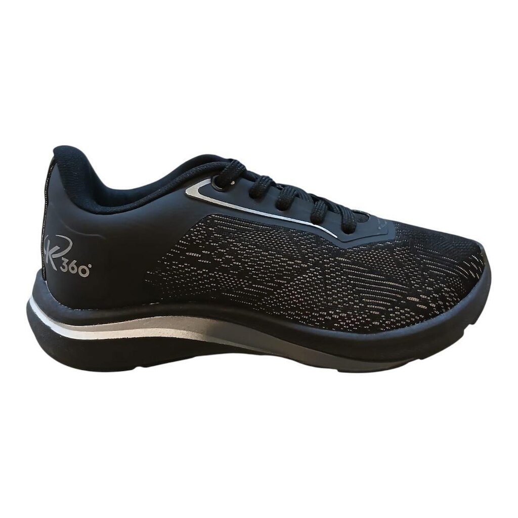 Tenis Infantil Menino Kidy Conforto Casual Amarração Antiderrapante Dia A Dia 45300080148 Preto