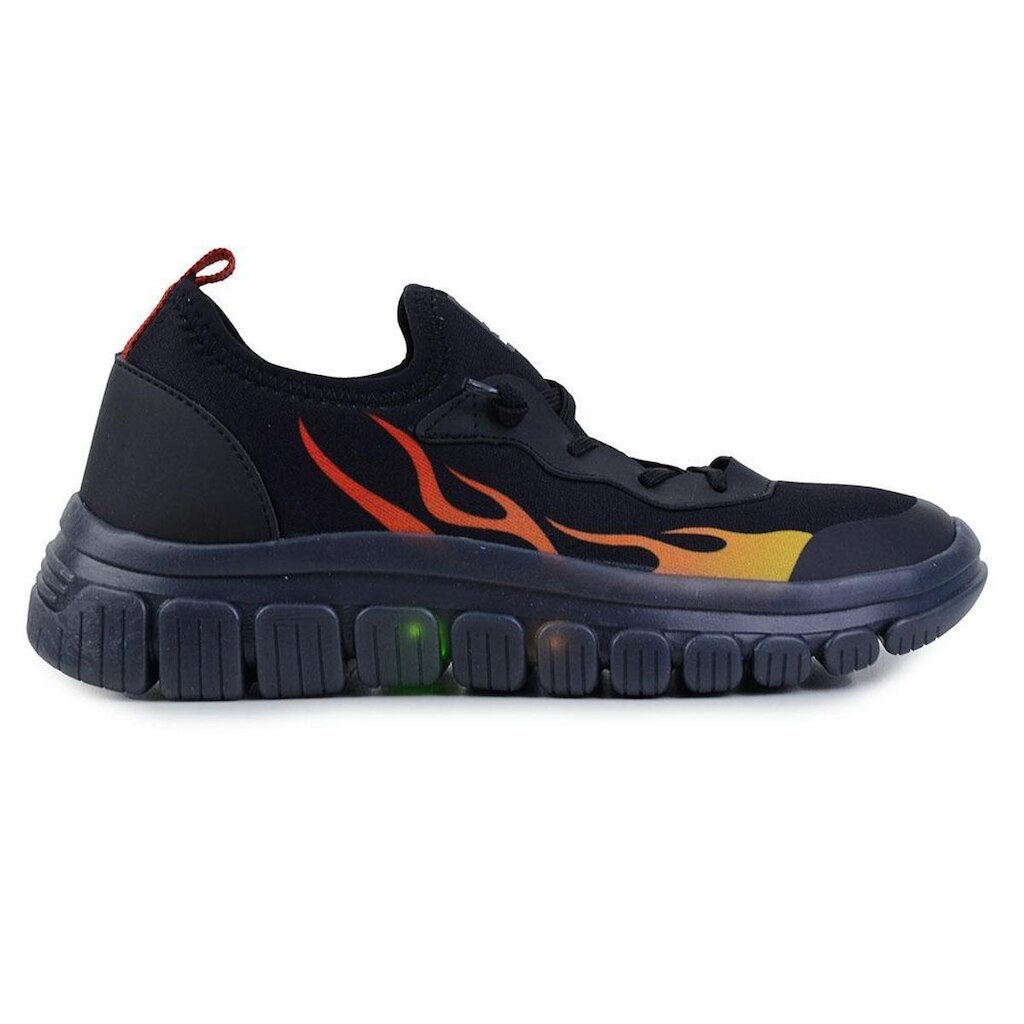 Tênis Infantil Meninos Novopé Led Preto - 9900106
