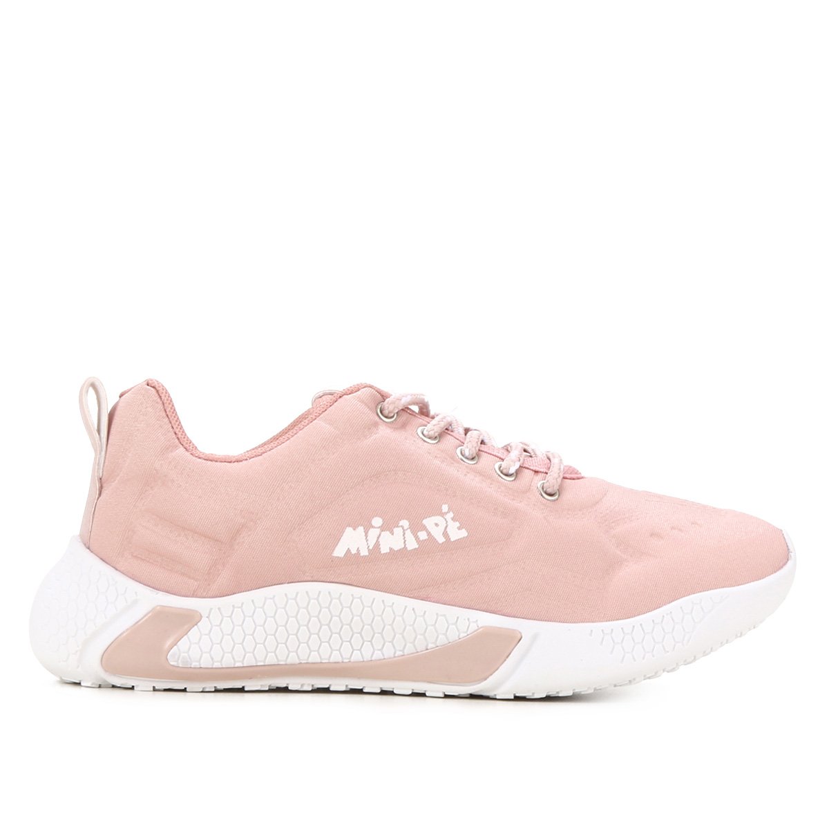 Tênis Infantil Mini-Pé Jogging Feminino - Rosê Menor preço em Tênis Infantil Mini-Pé Jogging Feminino - Rosê