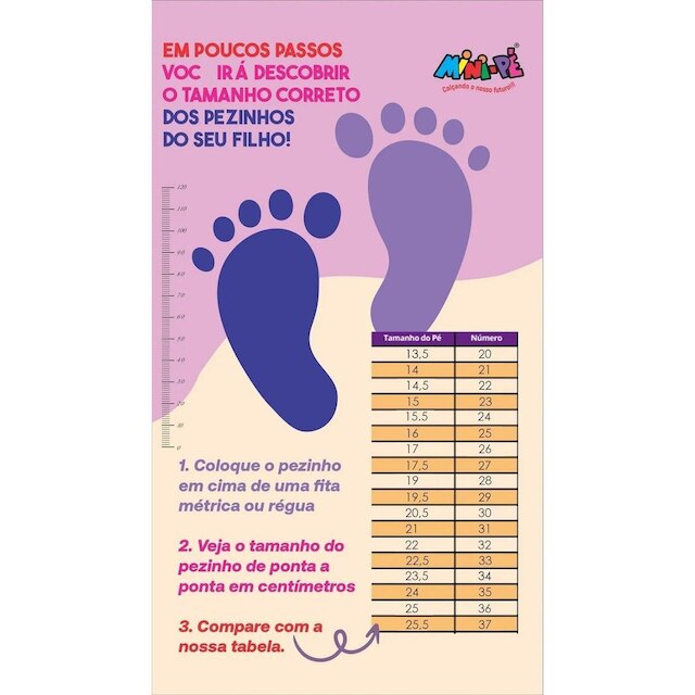 Tênis infantil Minipé Com Velcro Rodinha Removível e Led