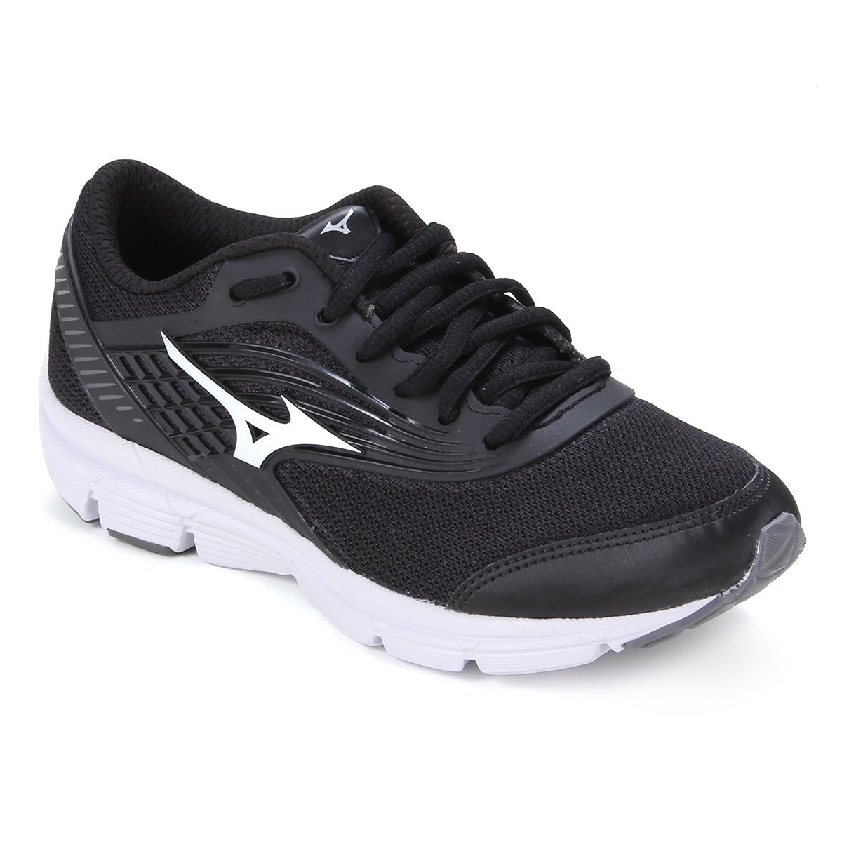 Tênis Infantil Mizuno Dynasty Gs 3 Masculino - Preto Menor preço em Tênis Infantil Mizuno Dynasty Gs 3 Masculino - Preto