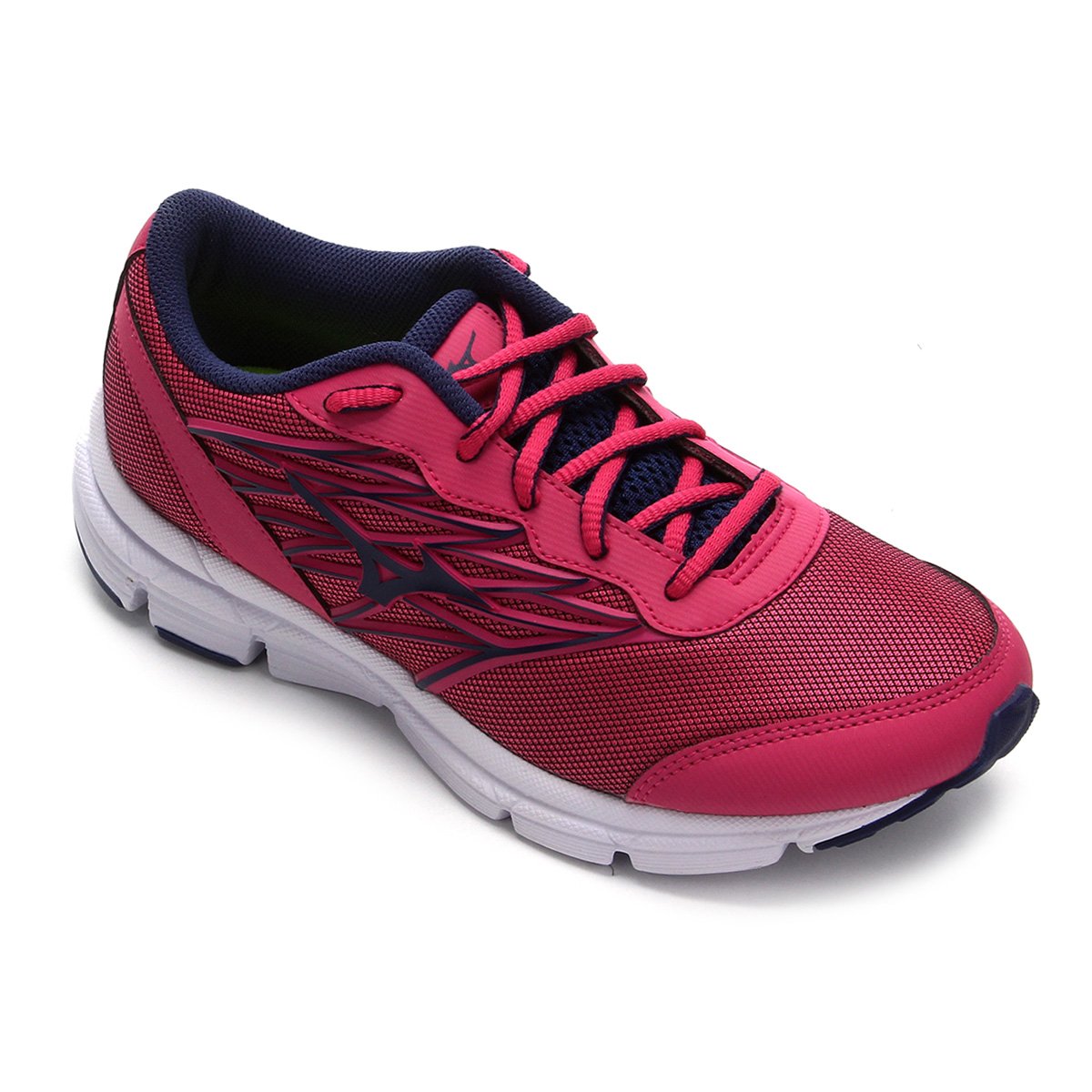 Tênis Infantil Mizuno Dynasty - Pink+Marinho Menor preço em Tênis Infantil Mizuno Dynasty - Pink+Marinho