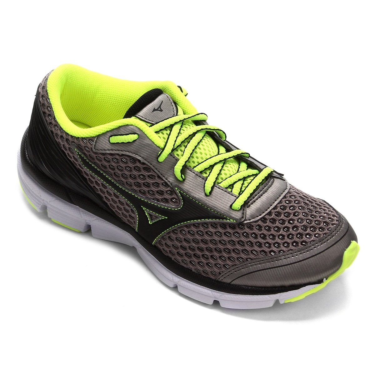 Tênis Infantil Mizuno Mirai - Preto+Amarelo Menor preço em Tênis Infantil Mizuno Mirai - Preto+Amarelo