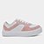 Tênis Infantil Molekinha Menina - Branco+Rosa