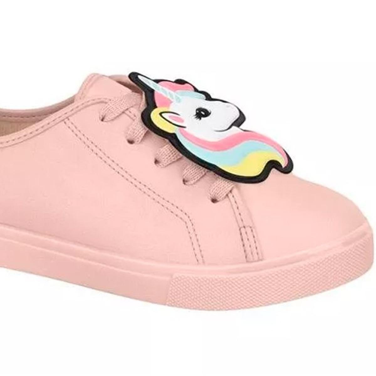 tenis molekinha unicornio branco