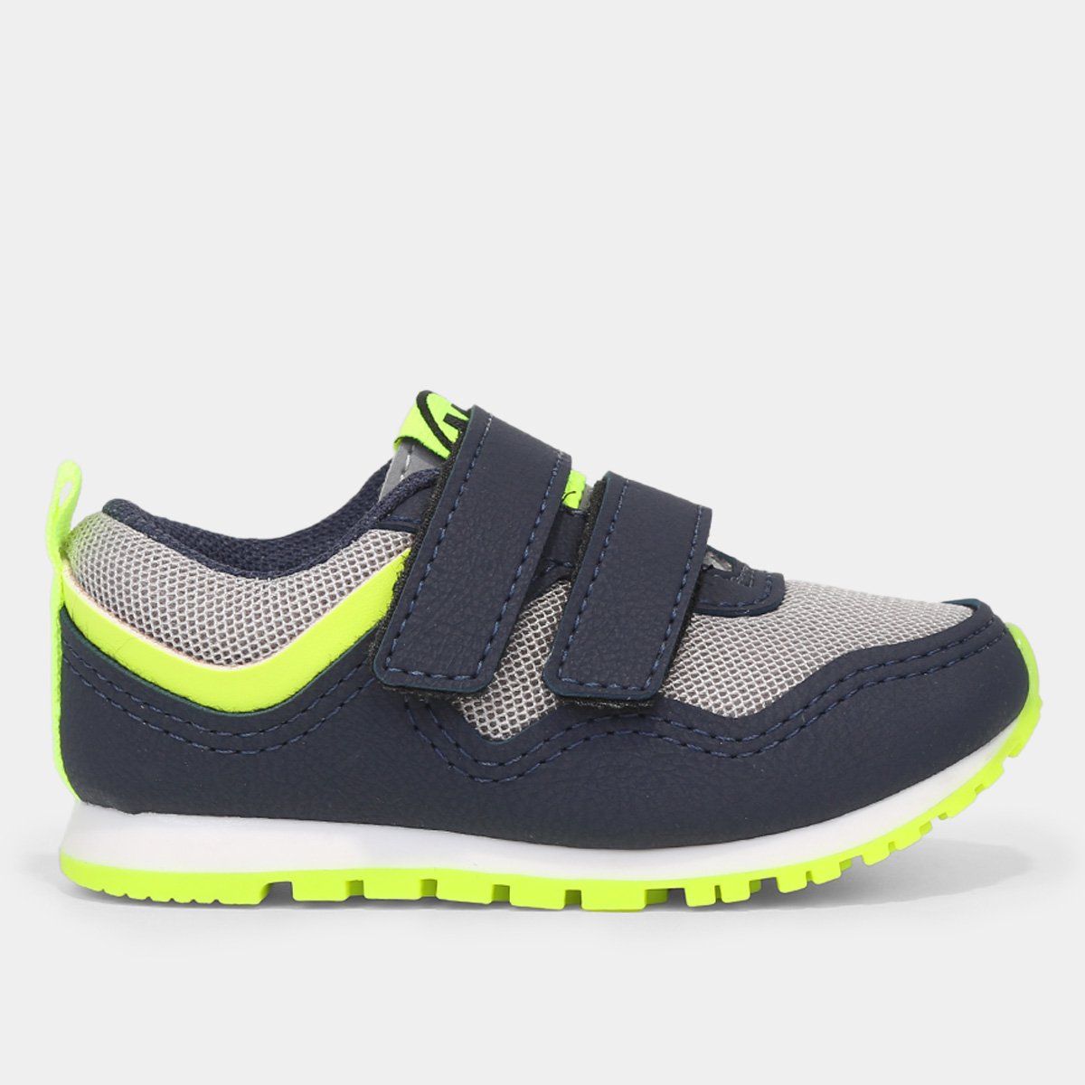 Tênis Infantil Molekinho Jogging Menino - Marinho+Cinza Menor preço em Tênis Infantil Molekinho Jogging Menino - Marinho+Cinza