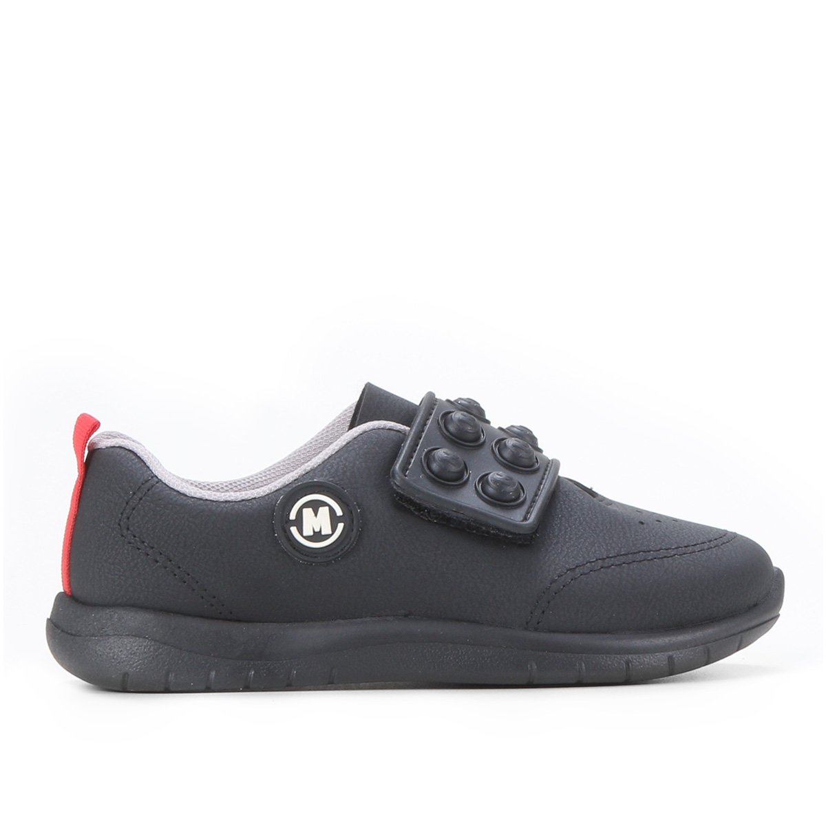 Tênis Infantil Molekinho Tira Masculino - Preto Menor preço em Tênis Infantil Molekinho Tira Masculino - Preto