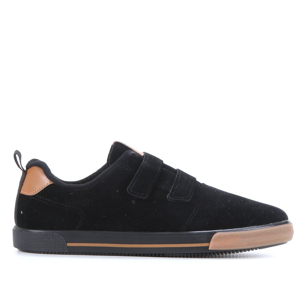 Tênis Infantil Molekinho Tiras Masculino - Preto Menor preço em Tênis Infantil Molekinho Tiras Masculino - Preto