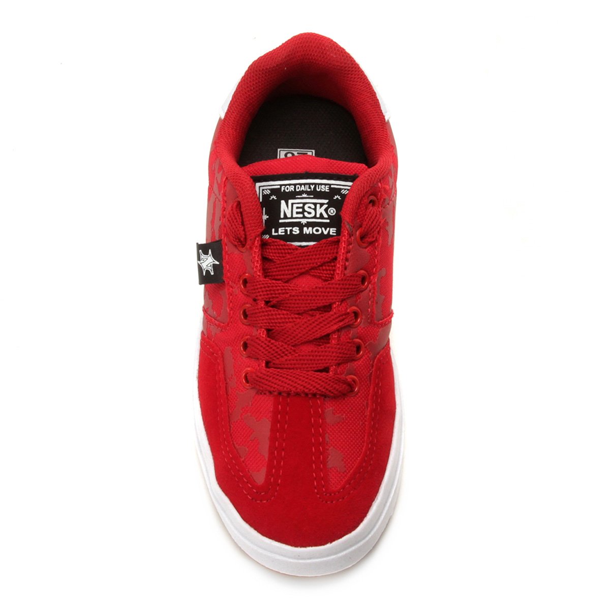 tenis nesk vermelho