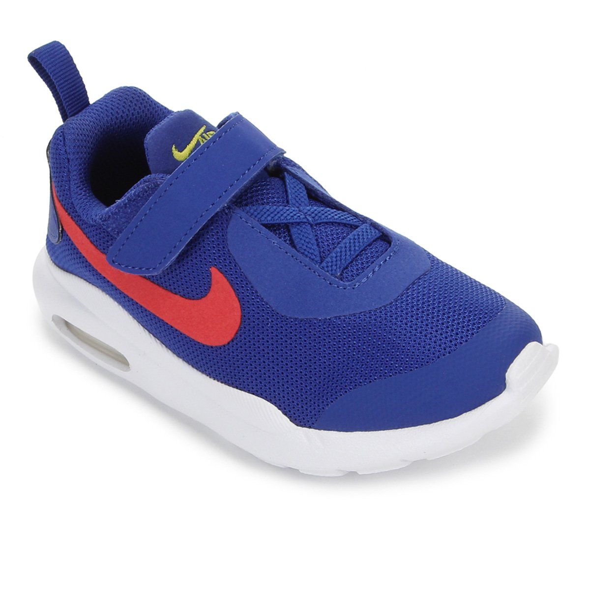 Tênis Infantil Nike Air Max Oketo Masculino - Azul+Vermelho Menor preço em Tênis Infantil Nike Air Max Oketo Masculino - Azul+Vermelho