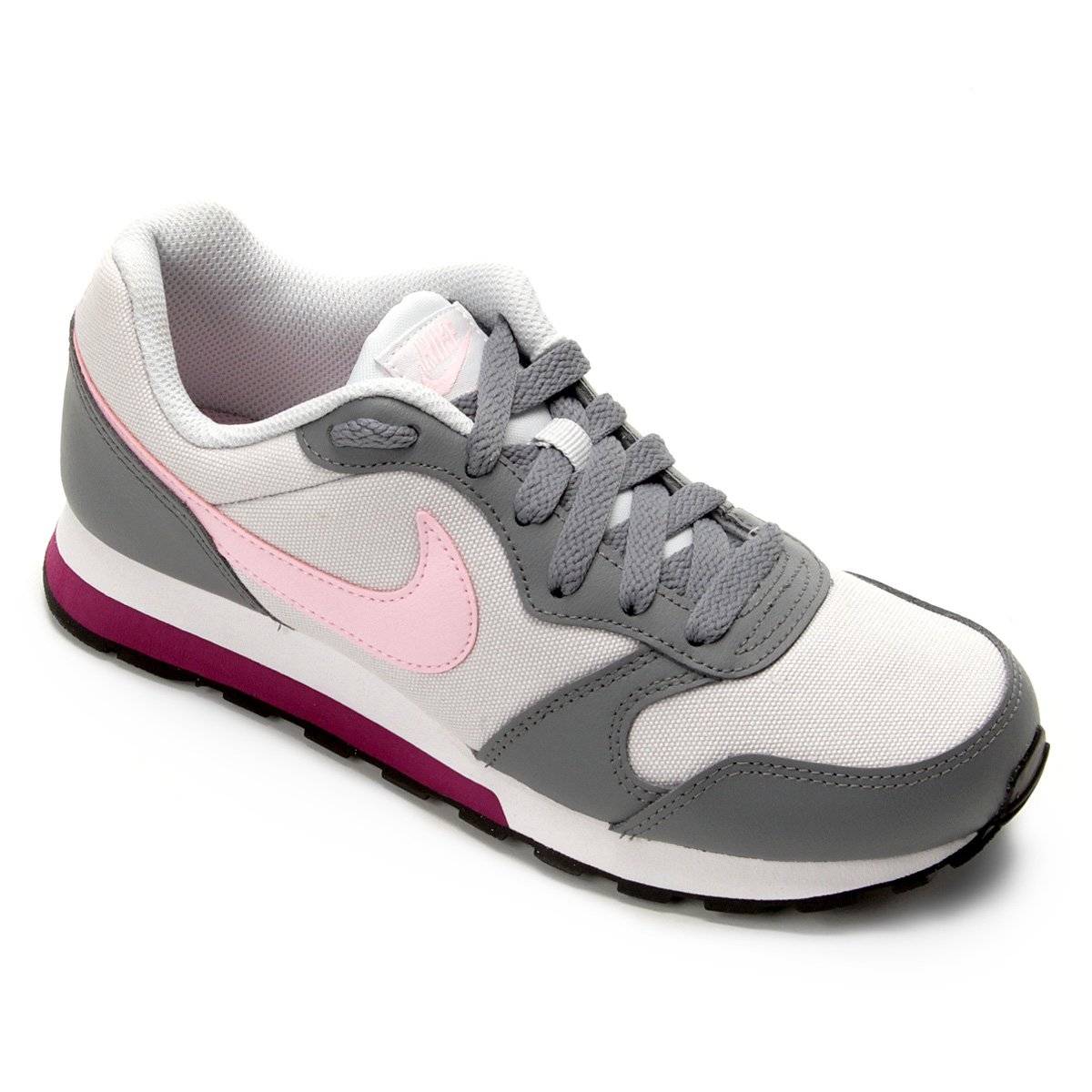 Tênis Infantil Nike Md Runner 2 - Rosa+Cinza Menor preço em Tênis Infantil Nike Md Runner 2 - Rosa+Cinza