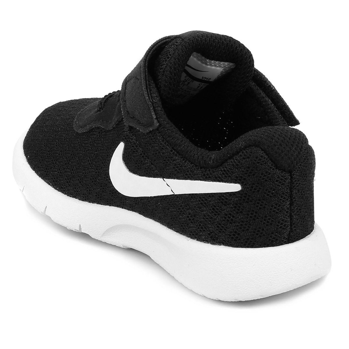 nike tanjun preto e branco