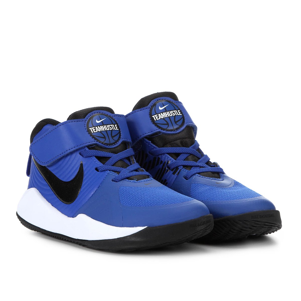 Tênis Infantil Nike Team Hustle Cano Médio Masculino - Azul Royal+Preto é ruim? Tênis Infantil Nike Team Hustle Cano Médio Masculino - Azul Royal+Preto é boa?