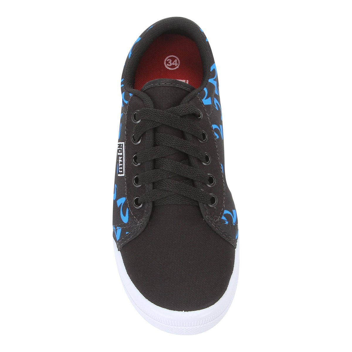 tenis basico preto masculino