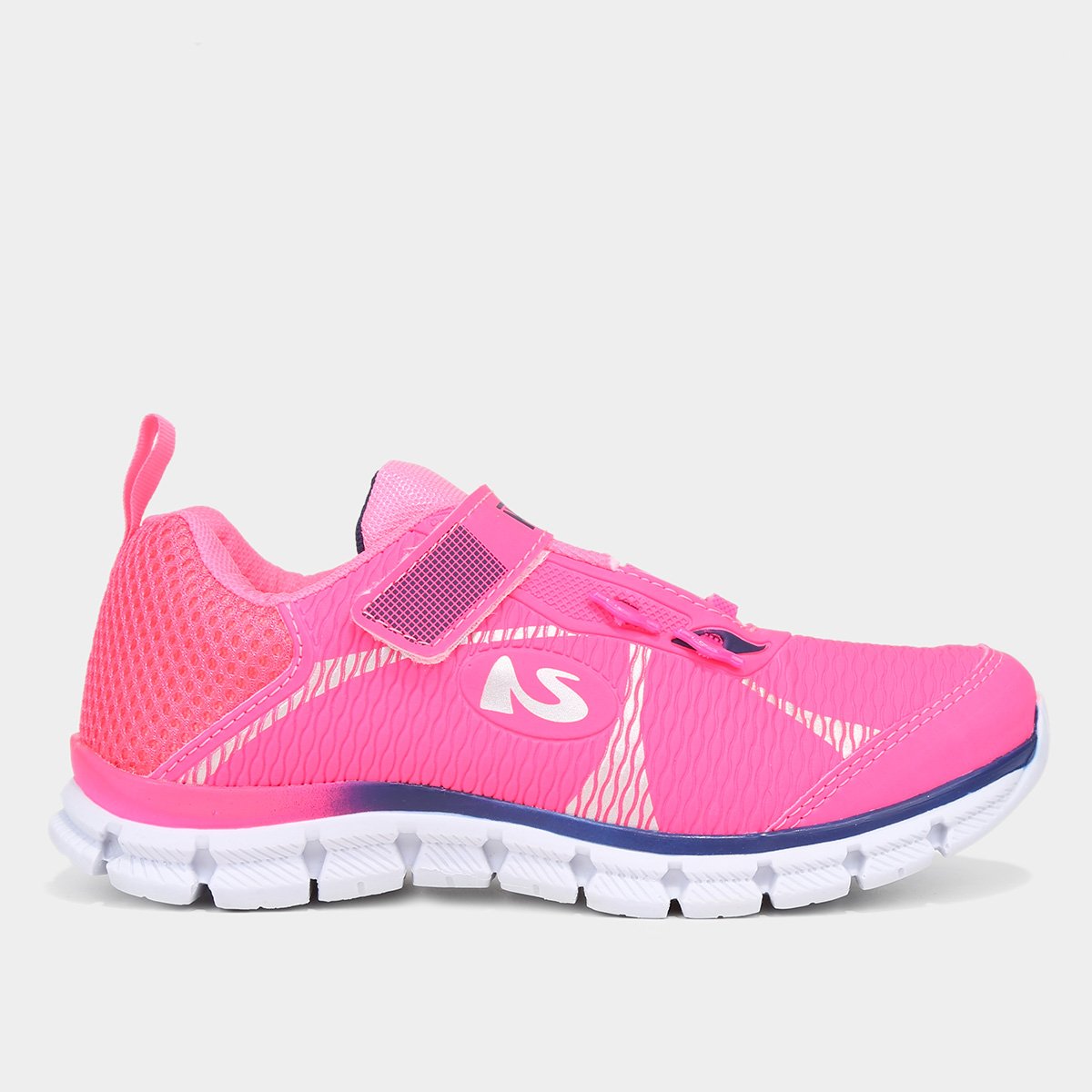 Tênis Infantil No Stress Feminino - Pink Menor preço em Tênis Infantil No Stress Feminino - Pink