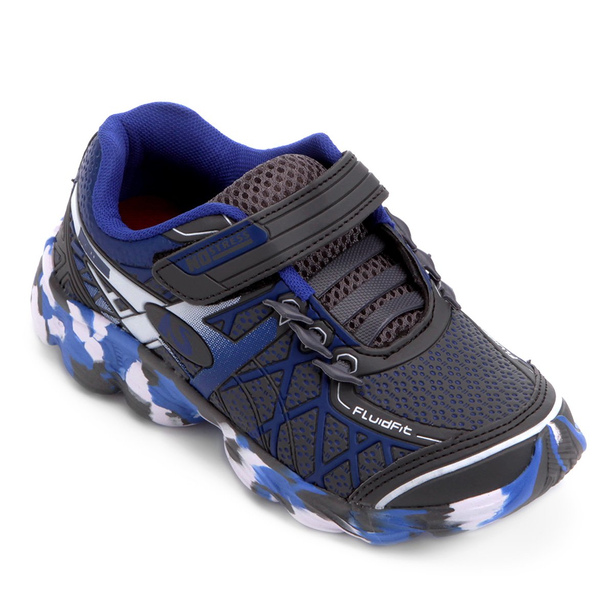 Tênis Infantil No Stress Running - Grafite+Azul é ruim? Tênis Infantil No Stress Running - Grafite+Azul é boa?