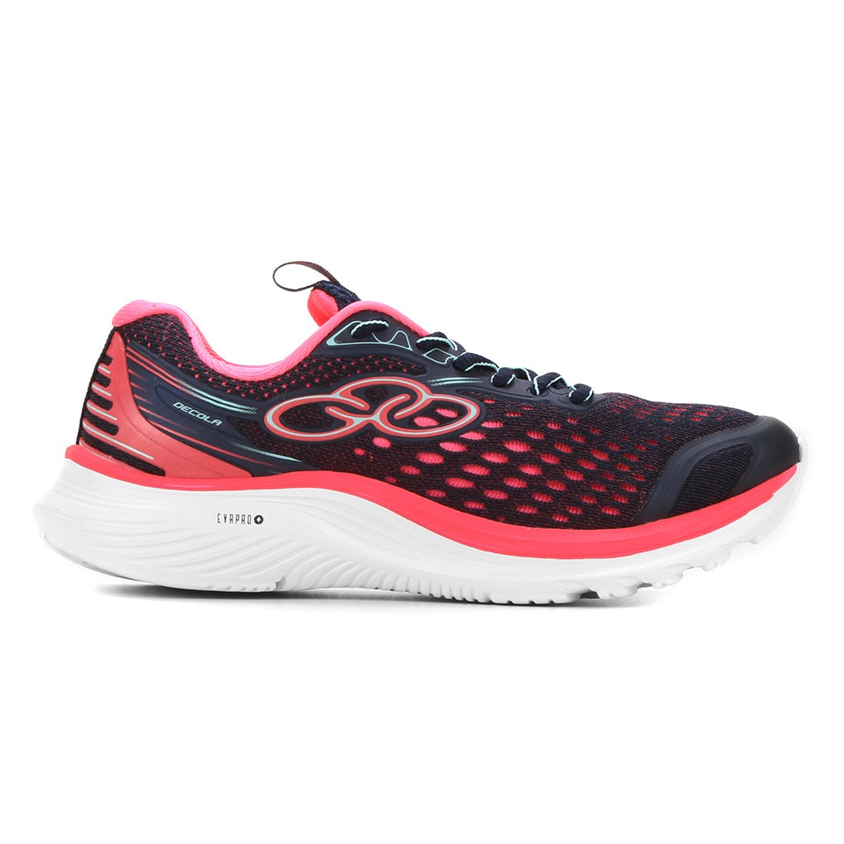 Tênis Infantil Olympikus Decola Feminino - Marinho+Pink Menor preço em Tênis Infantil Olympikus Decola Feminino - Marinho+Pink