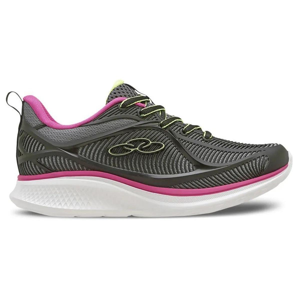 Tenis Infantil Olympikus Supremo Kids - Preto+Pink Menor preço em Tenis Infantil Olympikus Supremo Kids - Preto+Pink