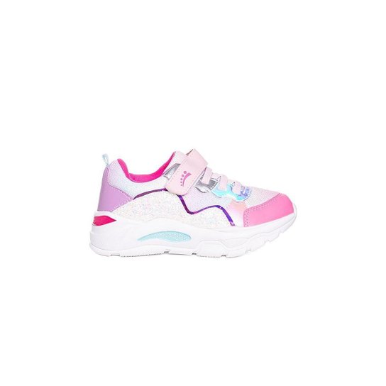 Tênis Infantil Ortopasso Wave Glitter 33/35 Pink